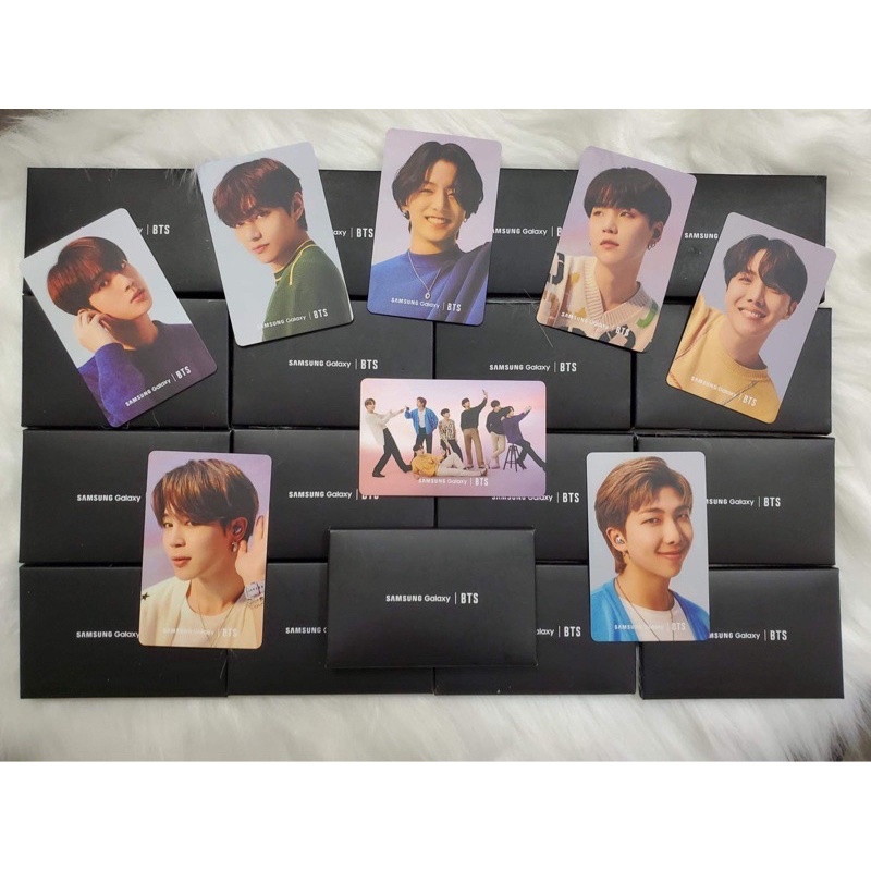Bộ quà tặng photo card BTS X SAMSUNG GALAXY S21