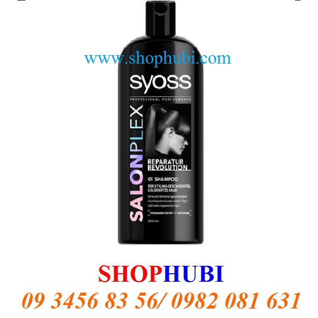 Dầu gội Syoss Đức cho tóc hóa chất 500ml