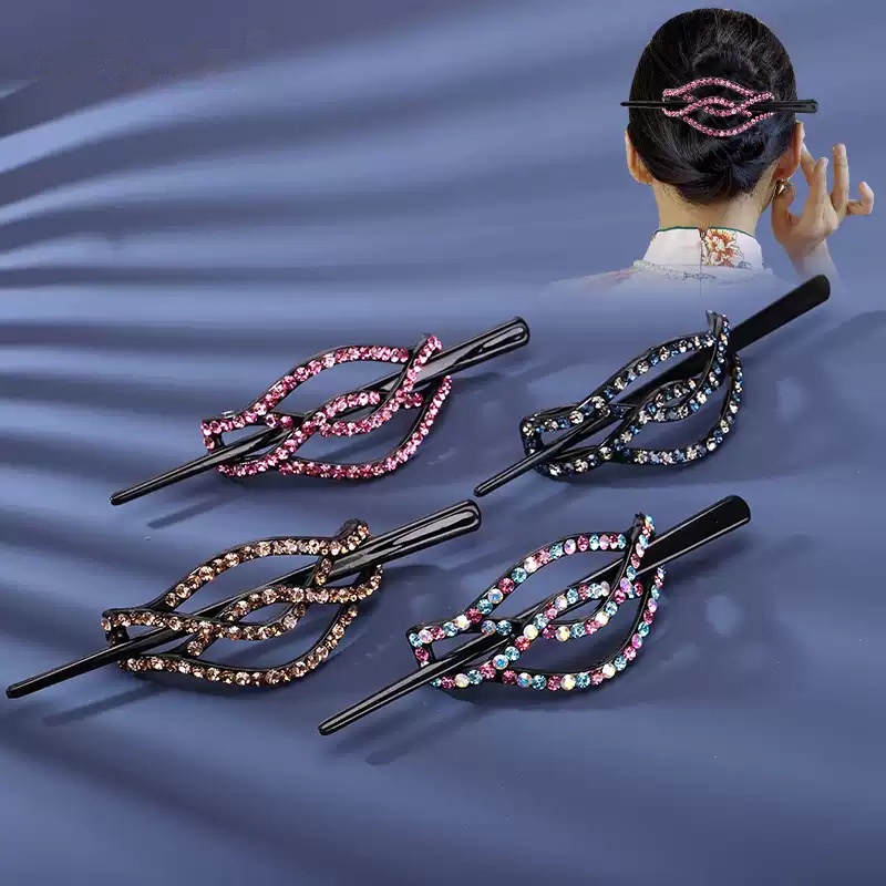 Phụ Kiện Cài Tóc Đính Đá Thời Trang Hàn Quốc