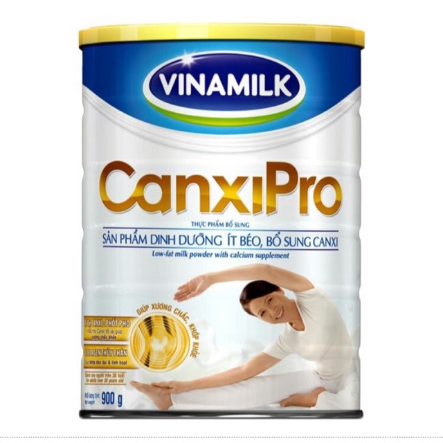 Sữa bột Vinamilk CanxiPro 400g (hộp thiếc)