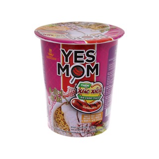 8 LY Hủ tiếu mì Yes Mom thịt bằm xúc xích ly 76g (có xúc xích thật)