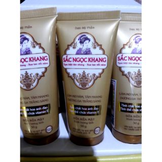 Sữa rửa mặt Sắc Ngọc Khang mờ nám, tàn nhanh, dưỡng trắng 50g