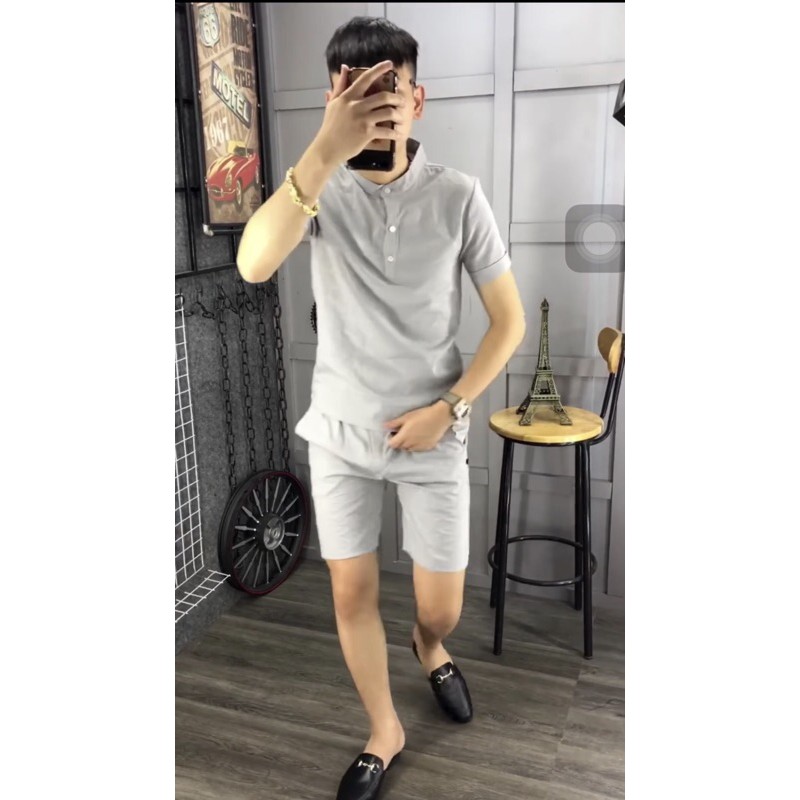 Áo Đũi Nam, Cao Cấp,Chất Mềm Mịn, MặcThoải Mái ,Chất Mát Dáng Trẻ Trung Hot 2021 - atbshop