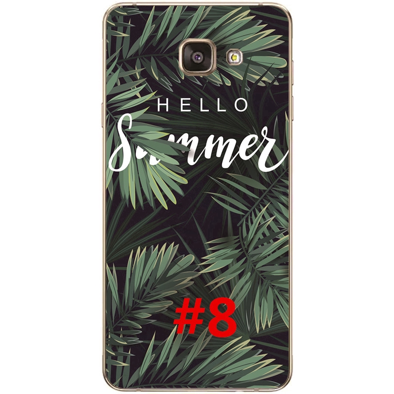 Ốp điện thoại TPU mềm in hình hoa cho Samsung Galaxy A7/A5/A3 2016 /A710/A510 | BigBuy360 - bigbuy360.vn