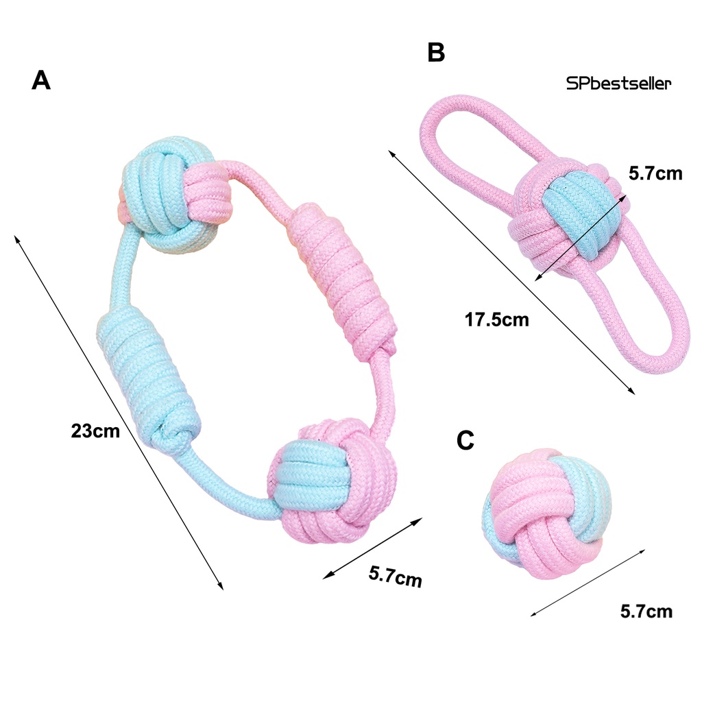 Đồ chơi nhai gặm chống cắn thân thiện với môi trường cho thú cưng