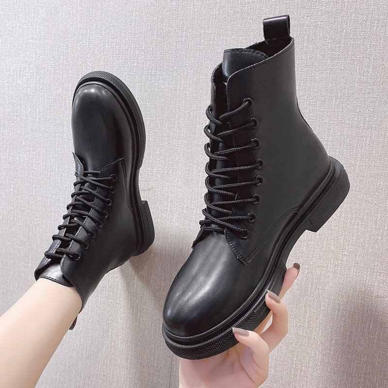 (Hàng Chuẩn + Sẵn)Boot đen cao cổ siêu hot
