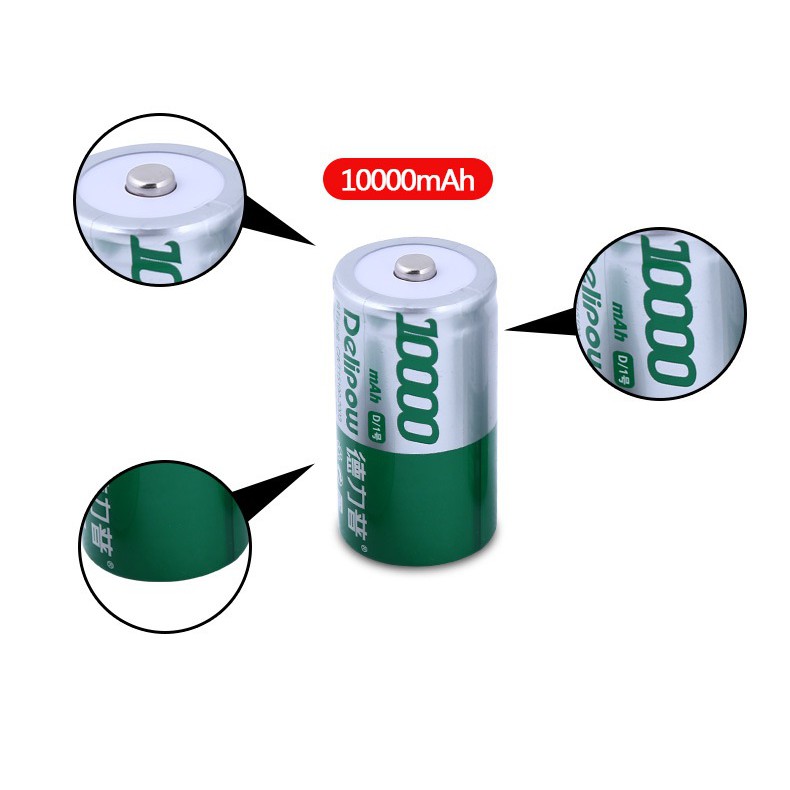 ( COMBO)_Bộ sạc pin đa năng và 4 pin đại 10.000 mah