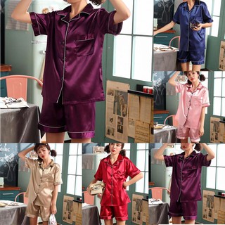 Bộ pijama tay ngắn dễ thương cho nữ