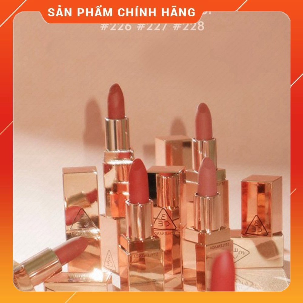 [Auth - Sẵn] Son 3CE 228 Matte Lip Color