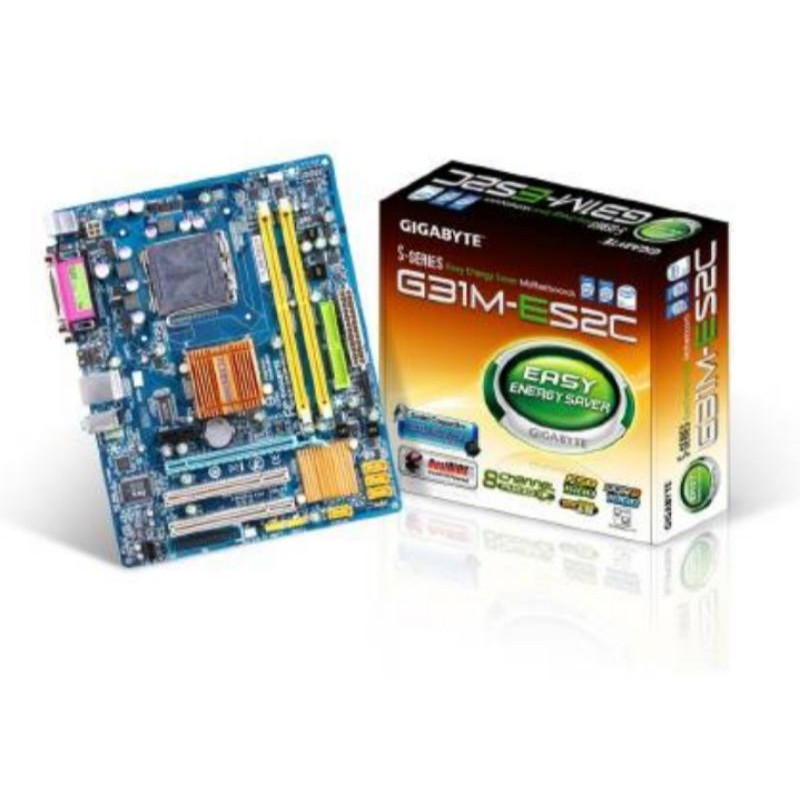 main g31 gigabyte bản nâng cấp tặng kèm cpu e5300 và quạt cpu đi kèm