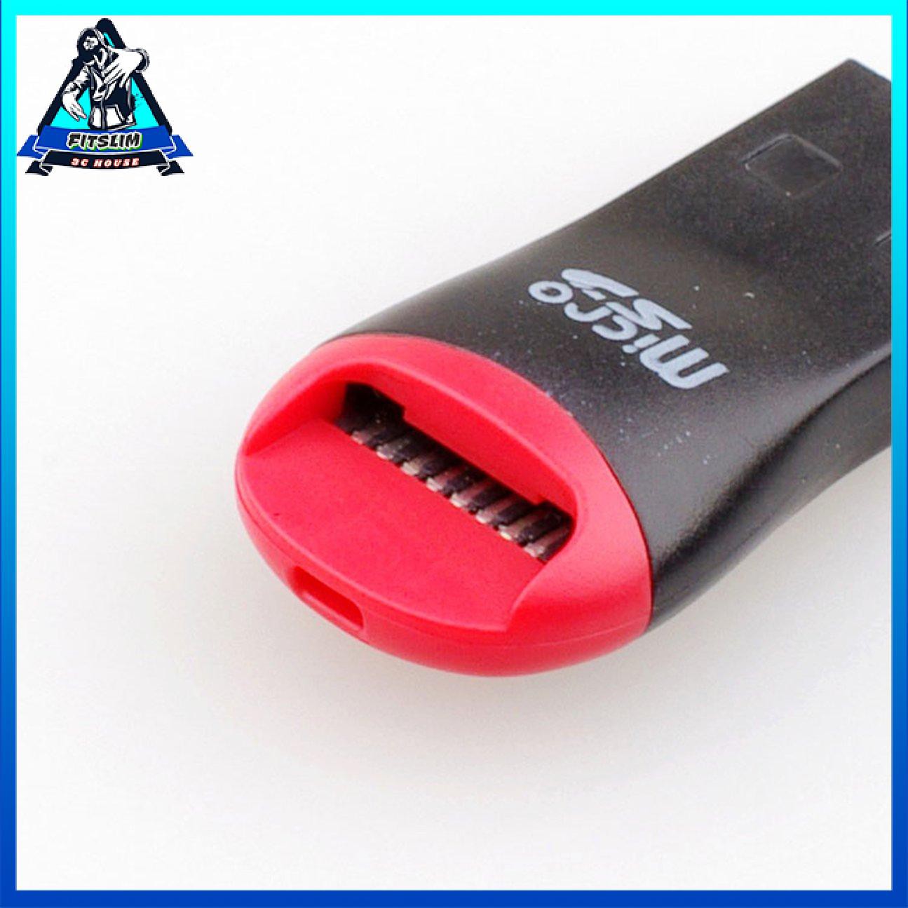 Đầu đọc thẻ nhớ USB 2.0 tốc độ cao Micro SD SDHC TF Flash Mini Adapter | BigBuy360 - bigbuy360.vn