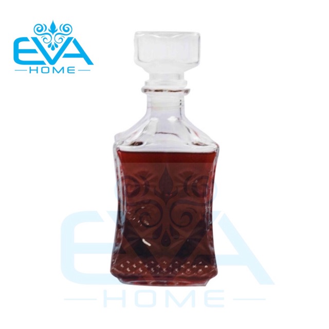 Bình đựng rượu ngâm sâm thuỷ tinh 750ml - BR05