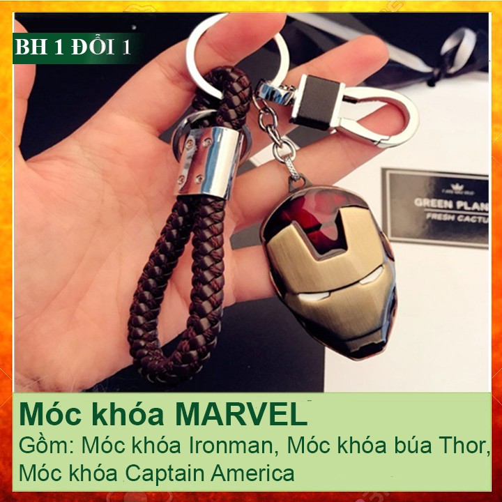[GIÁ SỈ] Móc khóa siêu anh hùng Marvel Avengers, Iron man, Captain America, Thor
