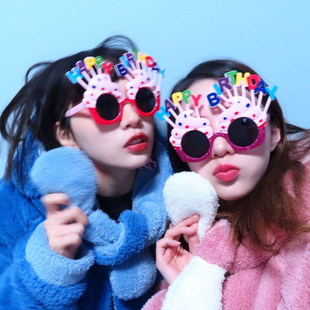 Mắt Kính Chúc Mừng Sinh Nhật Vui Nhộn