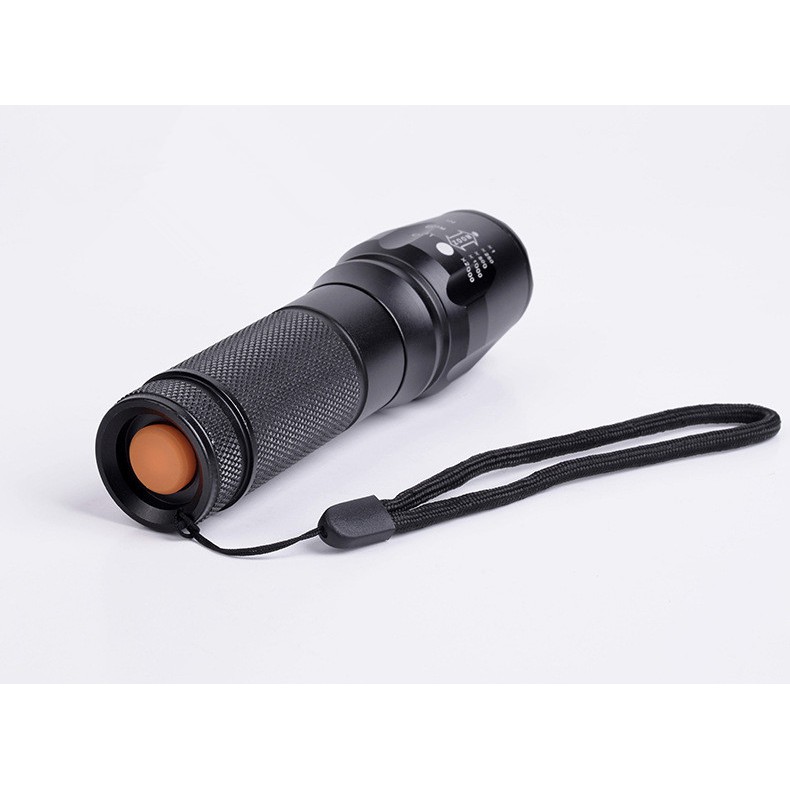 Đèn Pin 5500mah 26650 5 Chế Độ Có Thể Zoom In / Outing / Search / Khẩn Cấp Tiện Dụng Mang Theo Du Lịch Cắm Trại