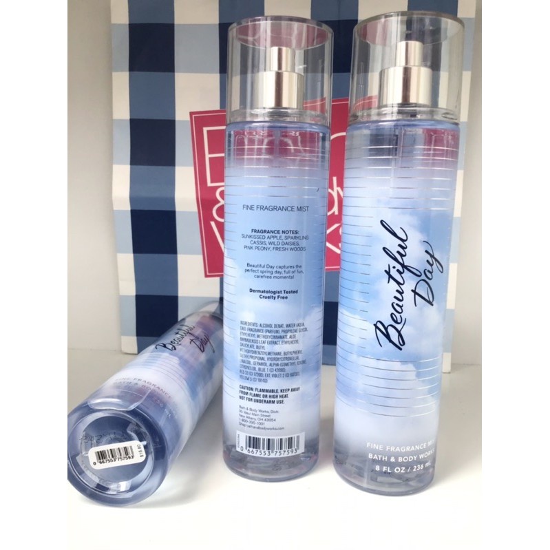 Xịt thơm toàn thân Bath & Body Works Beautiful Day