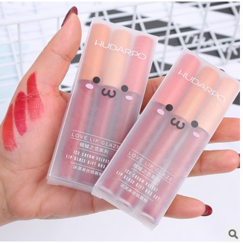 Set 3 Son Kem Siêu Xinh , Siêu lì , Lâu Trôi HUDAPRO