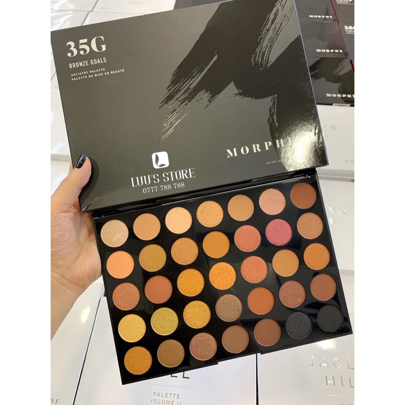 Bảng Phấn Mắt Morphe 35G Bronze Goals