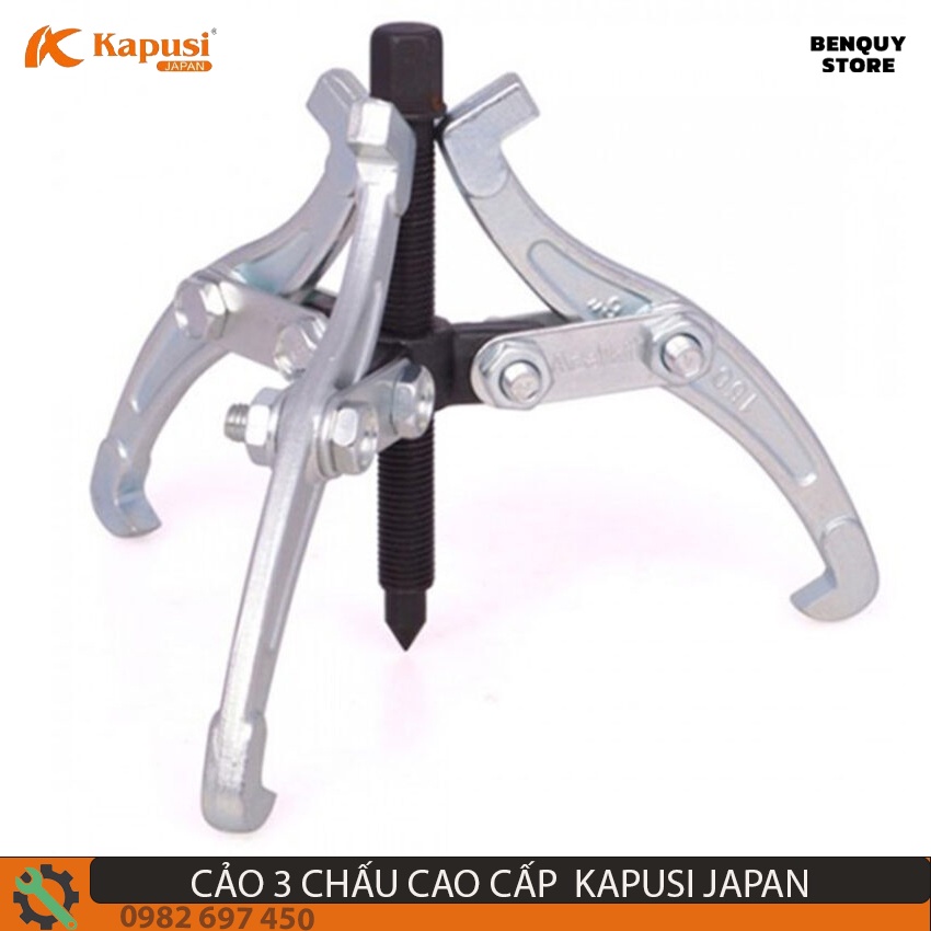 CẢO 3 CHẤU 8IN/200MM KAPUSI JAPAN-CẢO 3 CHÂN TIÊU CHUẨN NHẬT BẢN. CHẤT LIỆU THÉP CHROME VANADIUM