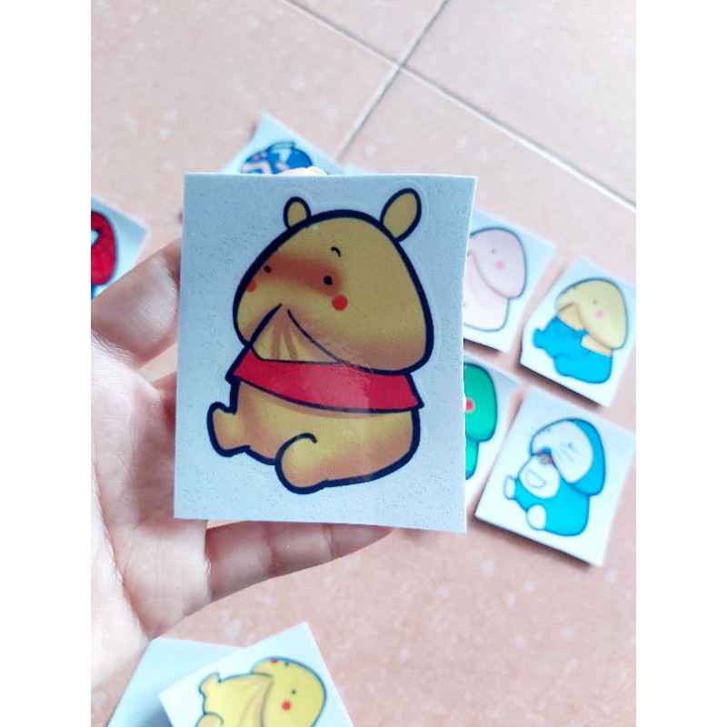 Tem Decal Sticker Con Ciu Cute Độc Lạ, Dán Xe, Nón, ĐT Giá Rẻ