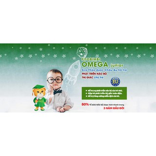 [Tặng quà 40k] Fitobimbi Omega Junior  Phát triển trí não cho bé Lọ nhỏ giọt 30ml Tặng quà tạp dề 40k