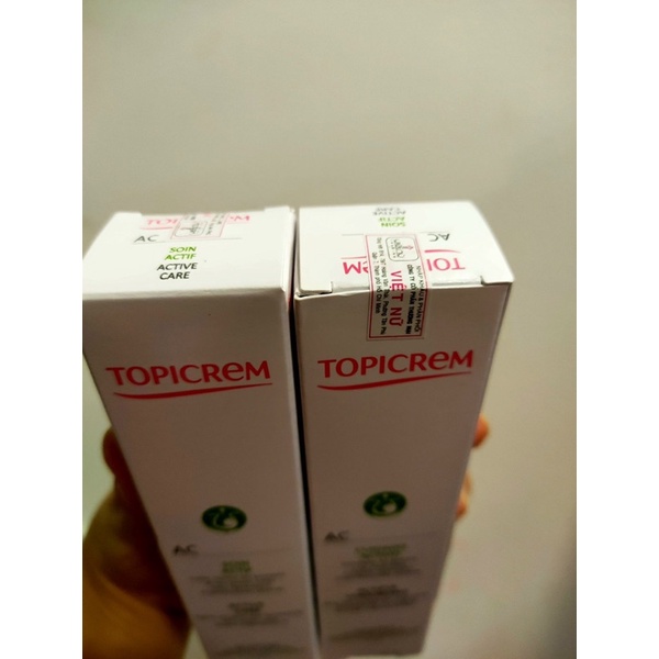 TOPICREAM-AC ACTIVE CARE 40ML. KEM DƯỠNG LÀM GIẢM MỤN, MỜ VẾT THÂM DO MỤN