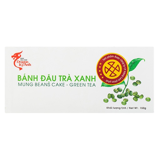 Bánh Đậu Xanh Trà Xanh Kỳ Anh 150g - Đặc Sản Hải Dương - Vị Ngọt Thơm