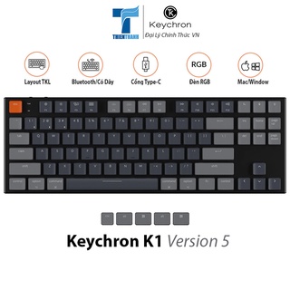 Bàn Phím Cơ Không Dây Keychron K1 Version 5