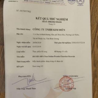 [Tăng Cơ] Gói 500gam Whey Protein ISO HD 100% Isolate
