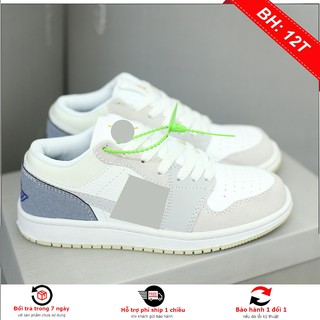 Giày Air Jordan 1 Low⚡️ 𝐅𝐫𝐞𝐞𝐒𝐡𝐢𝐩 ⚡️ Giày JD1 thấp cổ Xám Paris Nam Nữ.