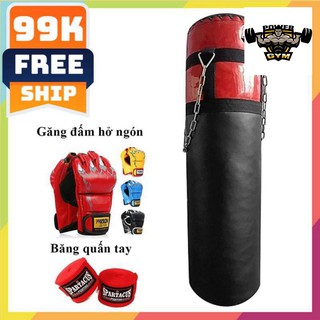 Freeship 💥 Bao đấm bốc da 110cm không ruột 💥 rẻ vô địch 💥 Bao cát boxing