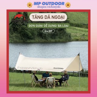 TĂNG DÃ NGOẠI CHỮ A 10M2 GLAMPING CHE NẮNG MƯA GIÓ BÃO TIA CỰC TÍM UV DÃ NGOẠI DU LỊCH CẮM TRẠI NATUREHIKE NH20TM006