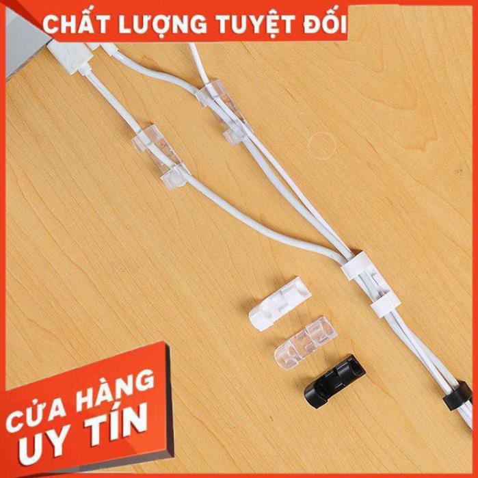 [Tặng kèm băng dính 3M] Set 16 kẹp giữ cố định dùng để đi đường dây điện, cáp mạng