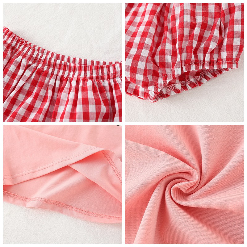 Set Áo Thun Tay Ngắn &amp; Quần Short Cho Bé