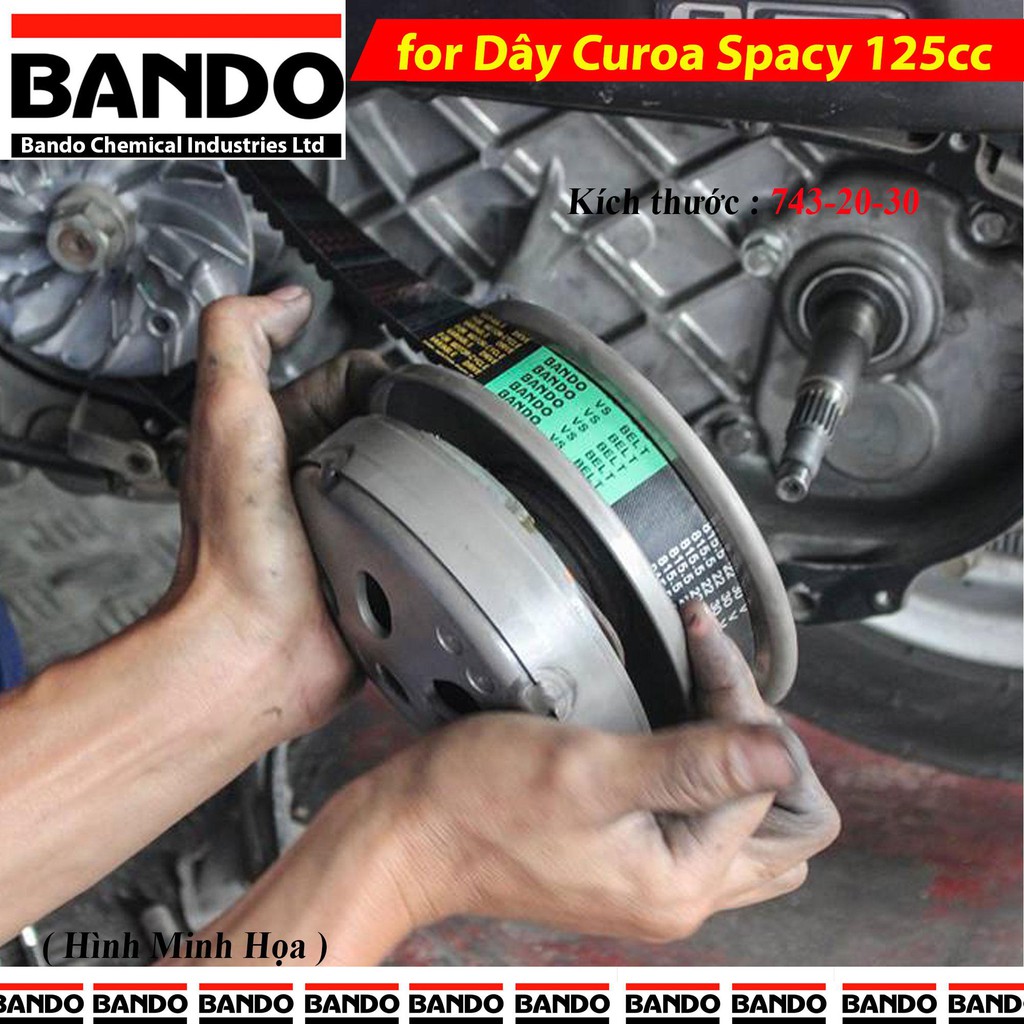 Dây curoa Bando Honda Spacy 125cc ( Bando Thái Lan )