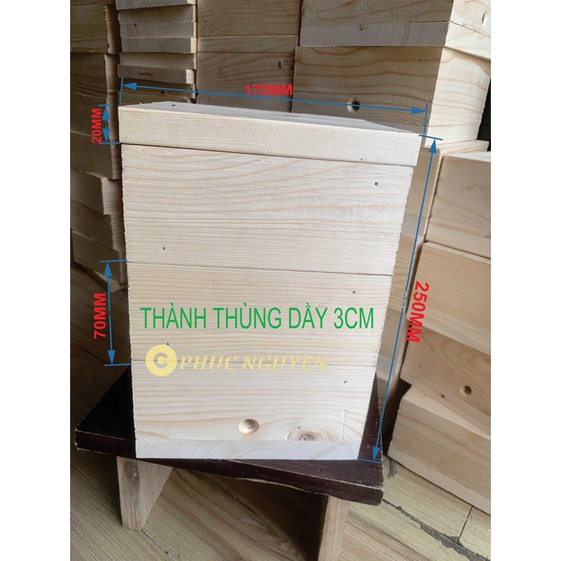 🥇 thùng nuôi ong dú - stingless bee hive