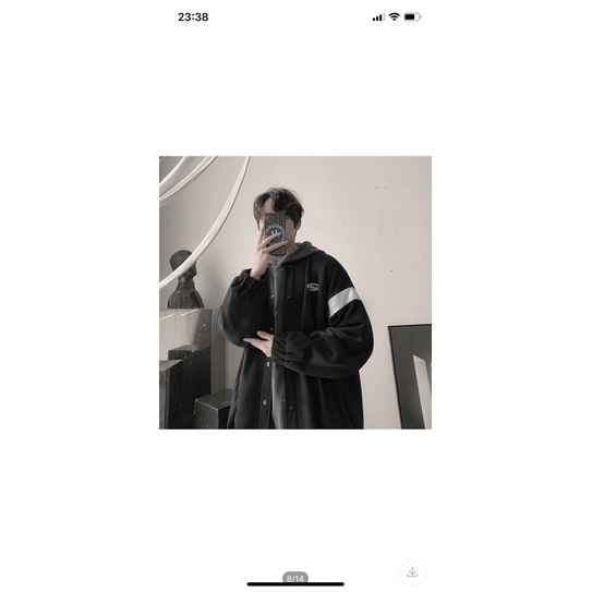 Áo khoác nỉ nam, áo khoác bóng chày phong cách Hàn Áo khoác unisex, Thanh lý nghỉ bán, size đến 80KG