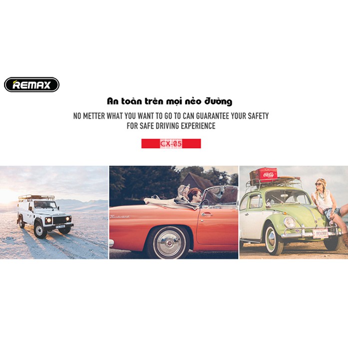 Camera Hành Trình cho Ô tô Remax Blade CX-05 màu Đen | BigBuy360 - bigbuy360.vn
