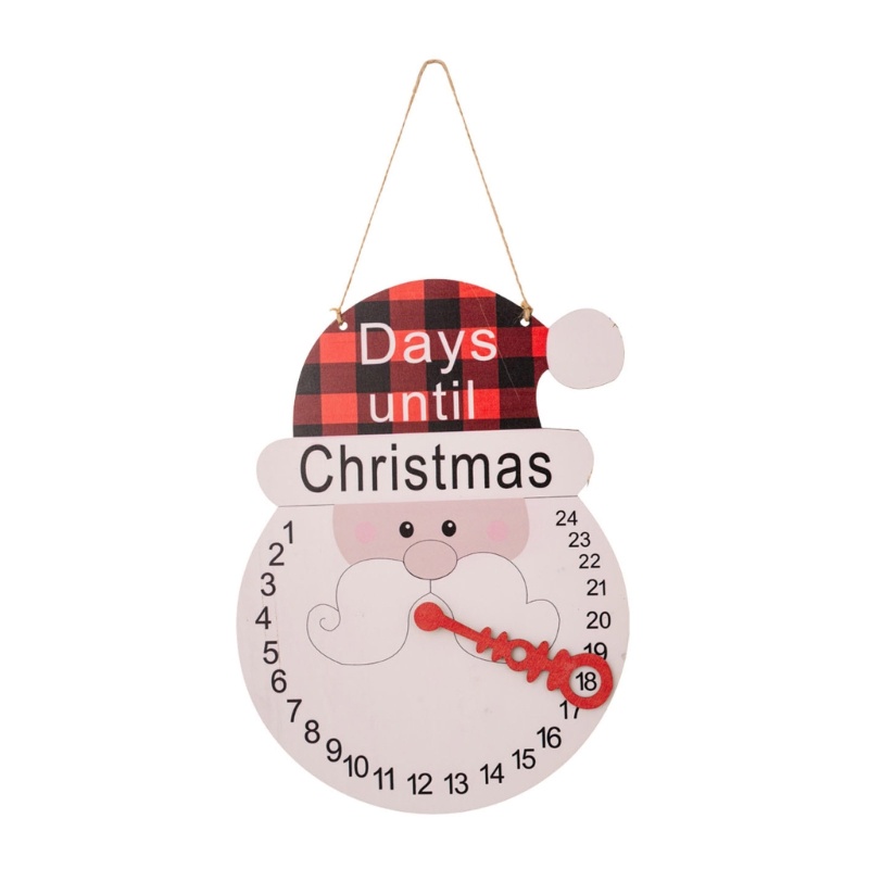Ho Lịch Treo Tường / Cửa Ra Vào Chủ Đề Giáng Sinh Hình Ông Già Noel