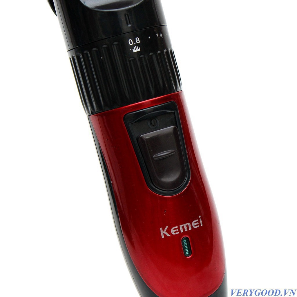 Tông đơ Kemei / Máy cắt tóc chuyên nghiệp dùng pin sạc điện
