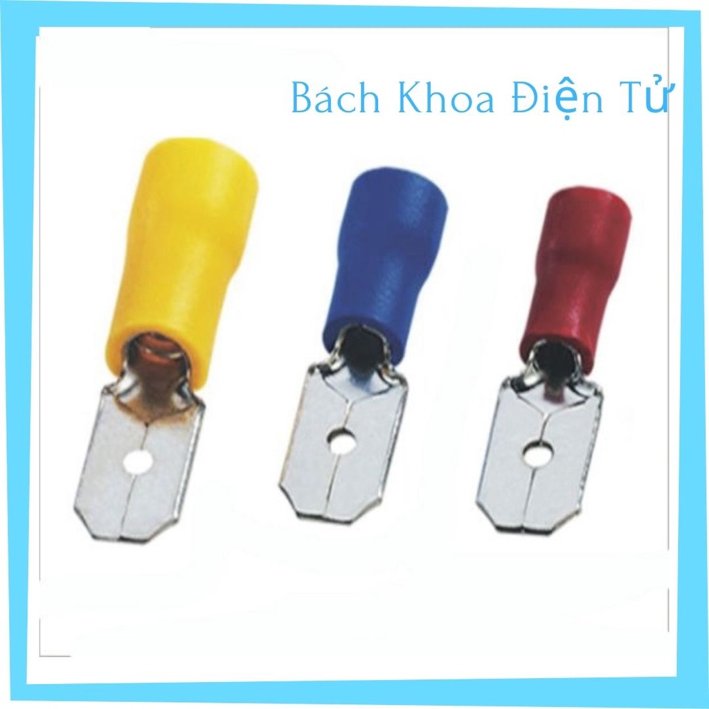 100 đầu cos ghim FDD2-250, đầu cos ghim đực - cái