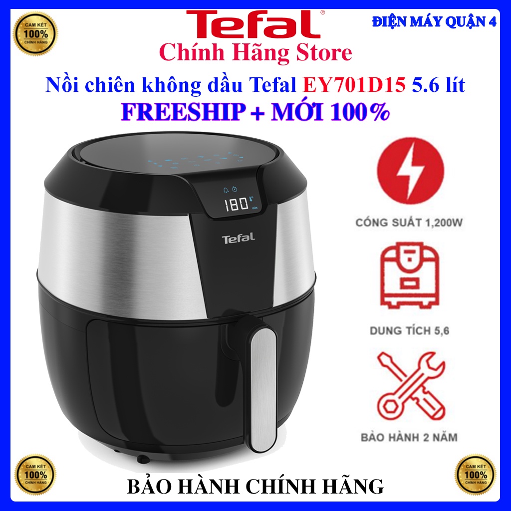 Nồi chiên không dầu Tefal EY701D15 5.6 lít