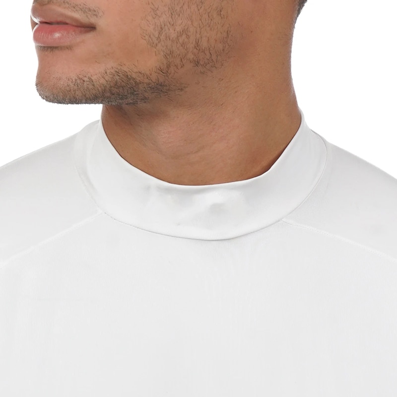 Áo thun thể thao ôm tay dài cổ cao thoáng khí thời trang thu đông cho nam