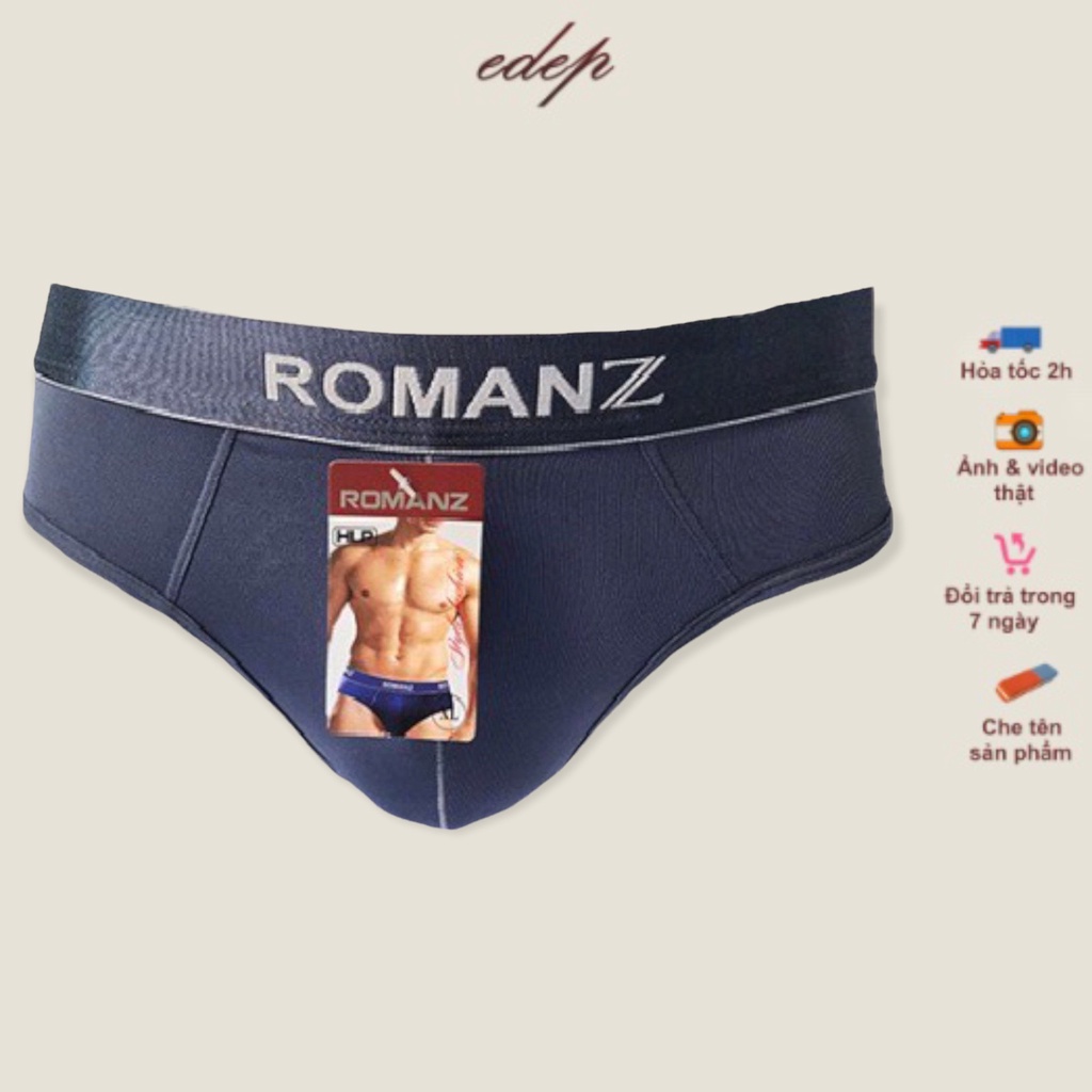 Quần Lót Nam THUN LẠNH Lưng Bảng vừa vải đẹp (Dáng BODY) ROMANZ_602RN