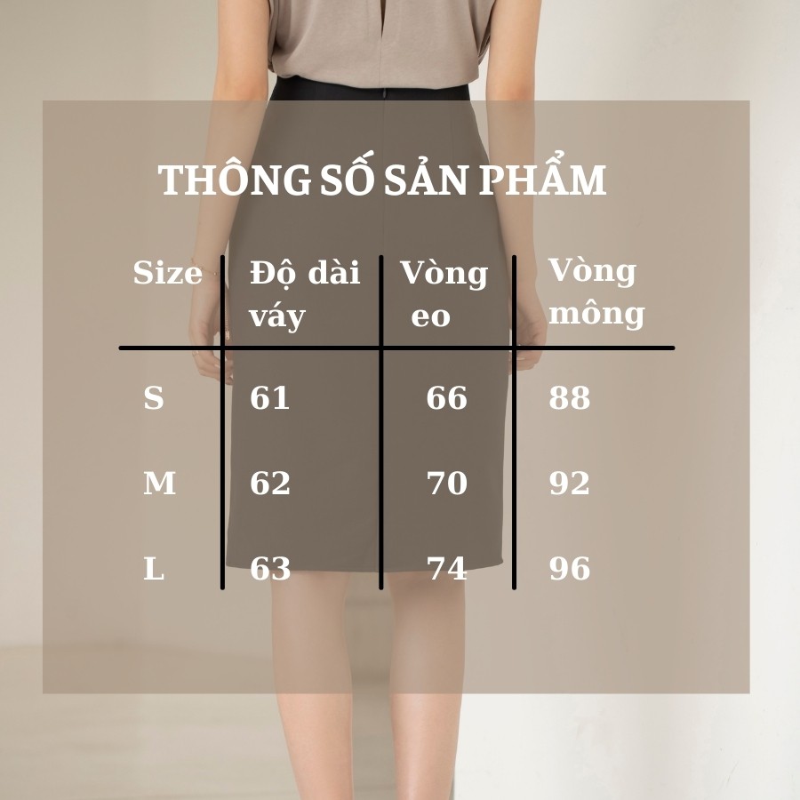 [Mã FAGREEN55 giảm tới 30K đơn 99K] Chân váy công sở mẫu chân váy bút chì màu đen kiểu dáng mới nhất 2021 | BigBuy360 - bigbuy360.vn