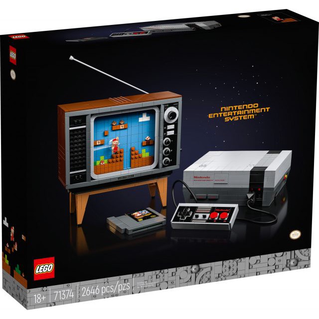 71374 Đồ chơi lắp ráp Iego Nintendo Entertainment System ™ - Máy chơi game Nintendo