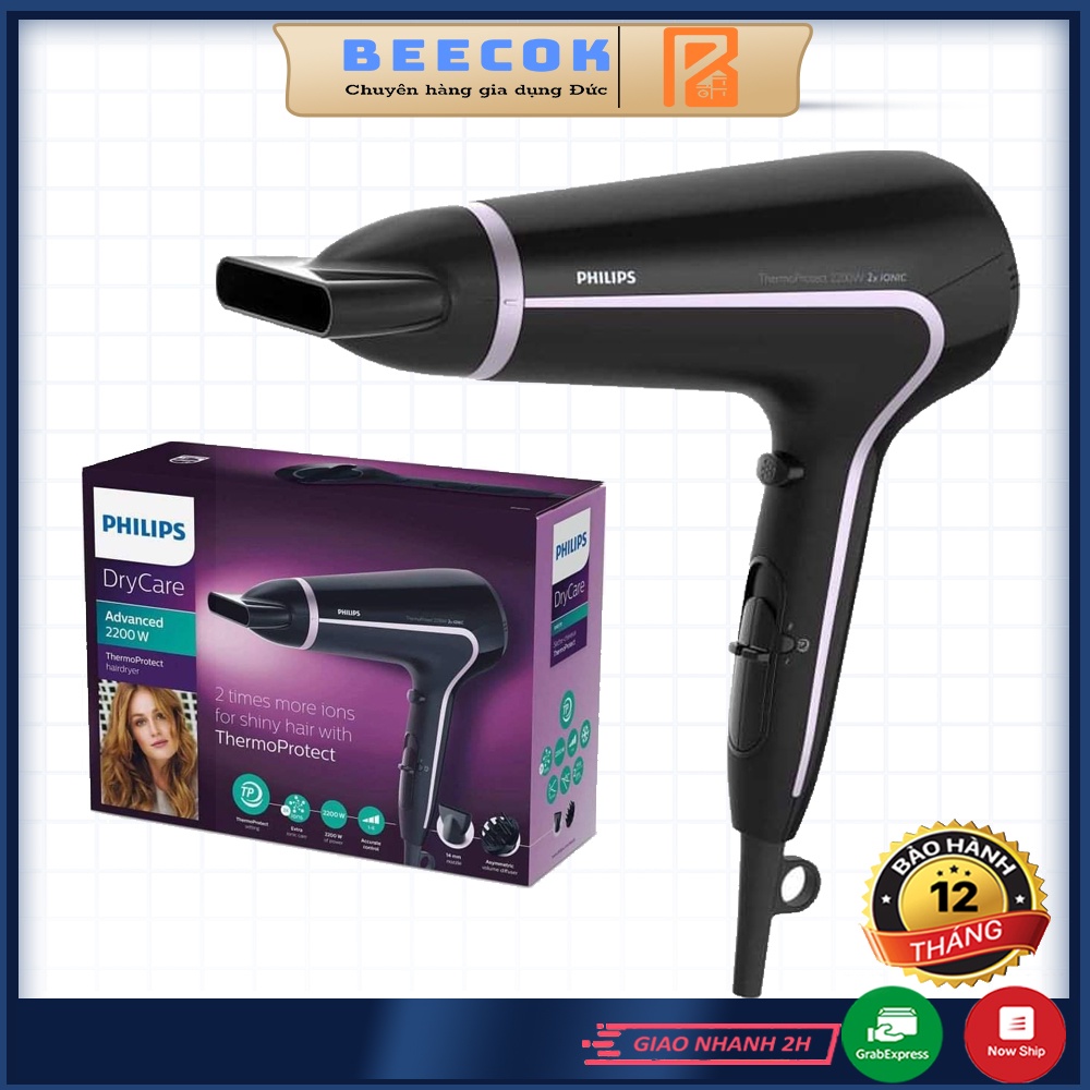 Máy sấy tóc tạo kiểu Philips BHD170/40