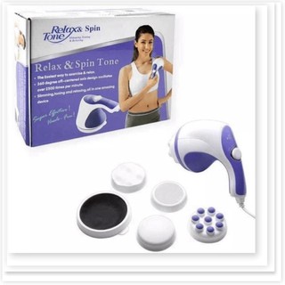 Máy đánh tan mỡ bụng cầm tay Relax & Spin Tone.
