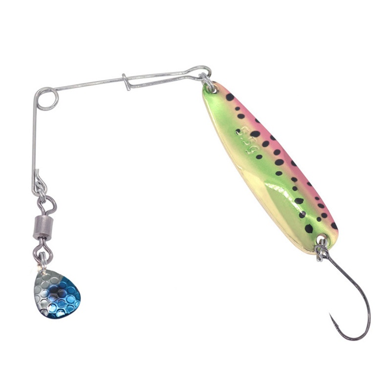 Set 10 Mồi Câu Cá Bằng Kim Loại DIY Nhiều Màu Sắc Tiện Lợi