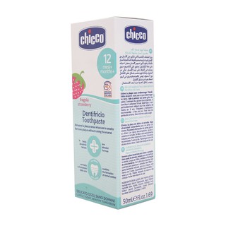 Kem đánh răng Chicco hương dâu